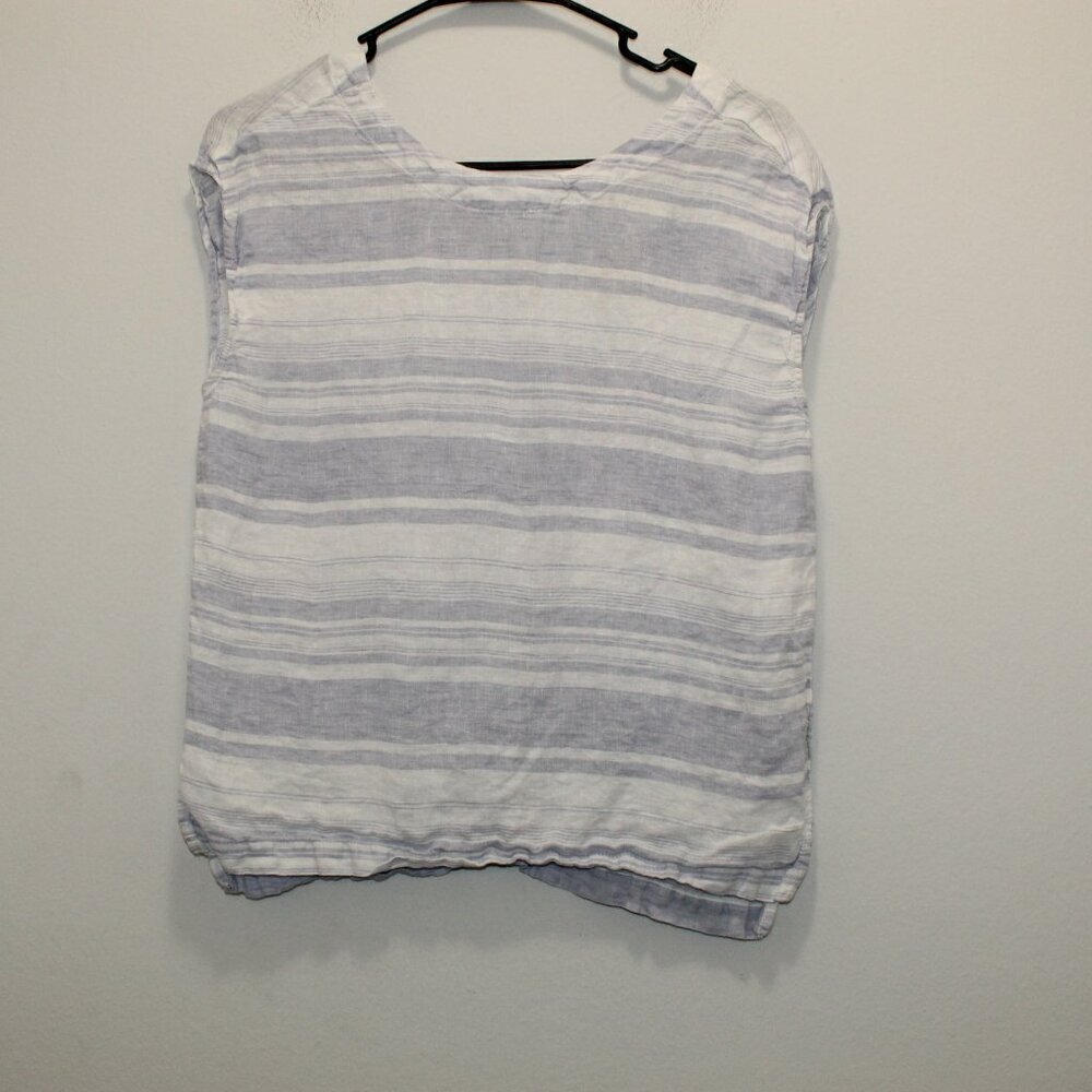 Cynthia Rowley Linen Sleeveless Top Size XS
